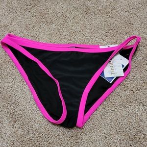 Black and pink XL bikini bottom